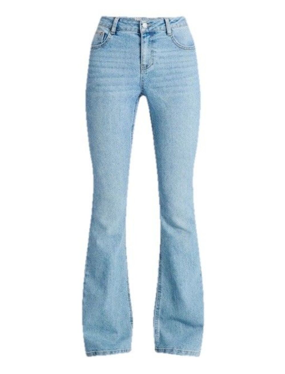 No Boundaries Women's Midrise Fade Bootcut Jeans Button Fly Mid-wash Size 20 NWT